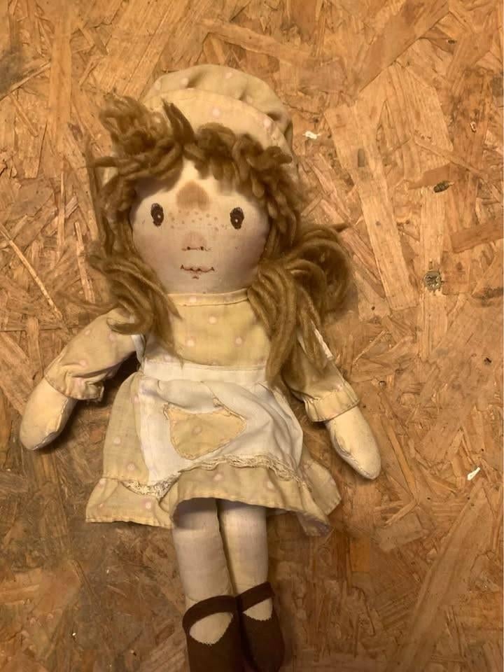Vintage Holly Hobbie pop, Verzamelen, Poppen, Ophalen of Verzenden, Gebruikt, Pop