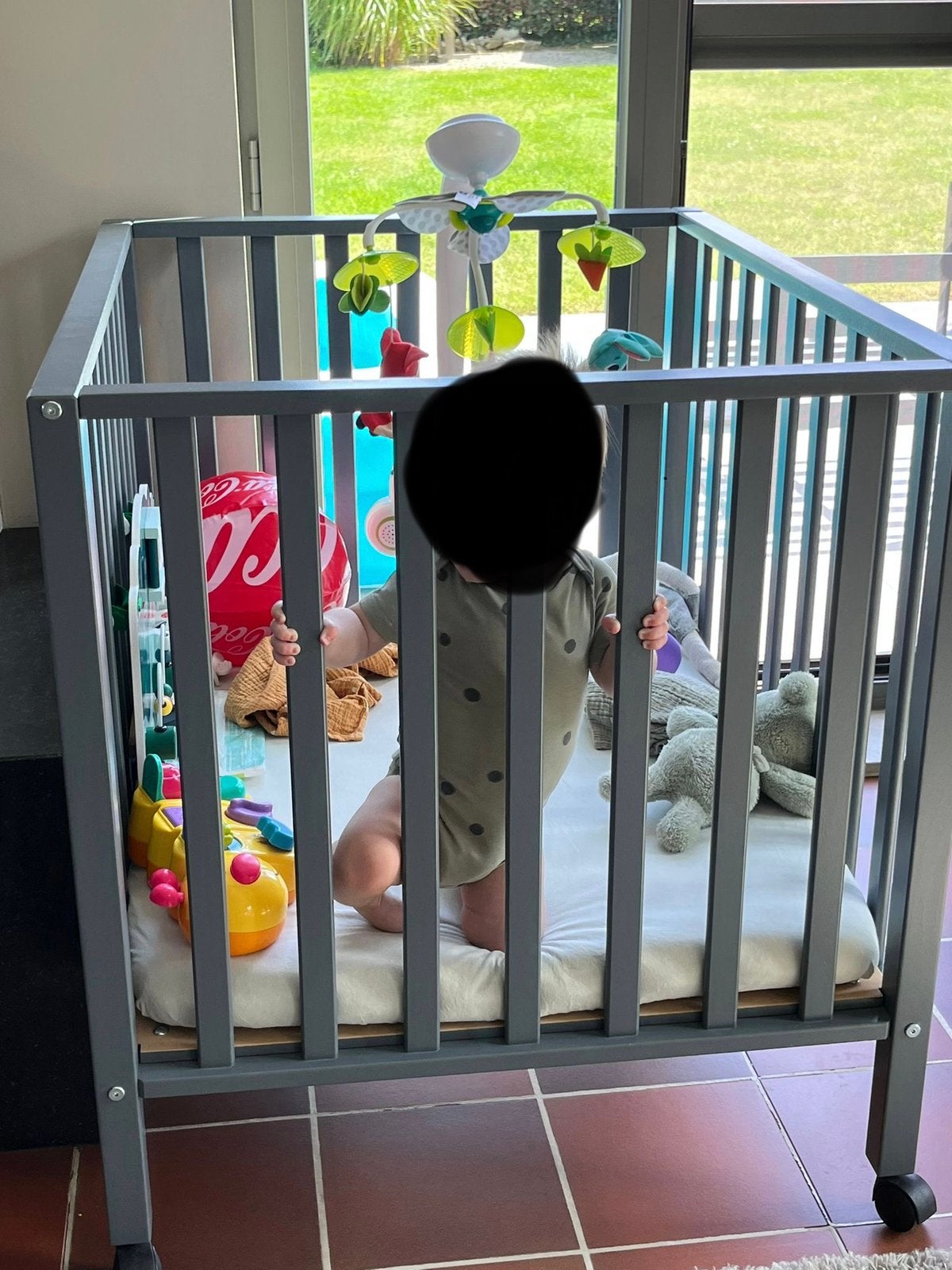 Park Pericles + matras + matrasbeschermer + hoeslaken, Kinderen en Baby's, Babyparken, Zo goed als nieuw, Ophalen
