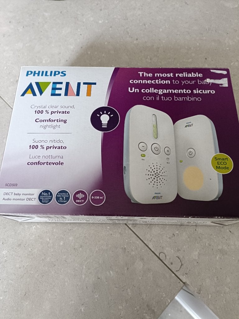Babyfoon Philips Avent, Kinderen en Baby's, Babyfoons, Ophalen, Zo goed als nieuw, 250 meter of meer