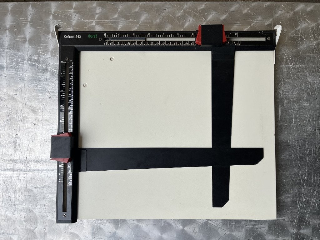 Durst Cofram 243 vergrotingsraam 24  30 cm, Audio, Tv en Foto, Ophalen, Gebruikt, Durst, Vergrotingsaccessoire