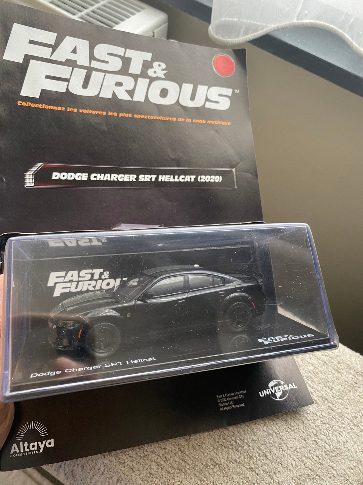 Fast Furious Dodge Charger Hellcat 1:43, Ophalen of Verzenden, Zo goed als nieuw