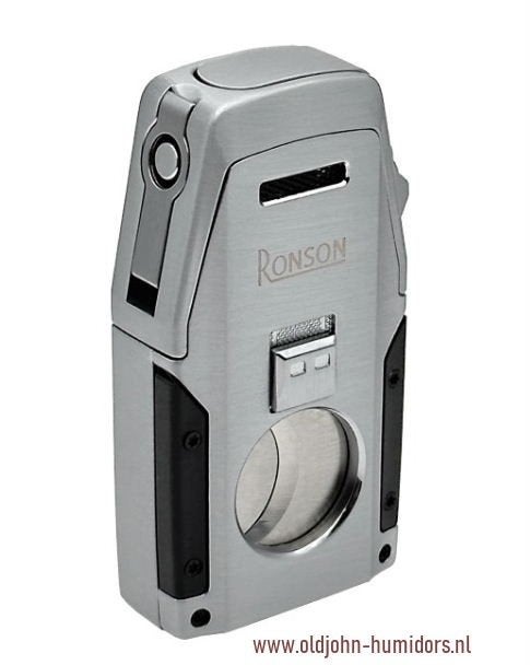 RONSON MIRAGE AANSTEKER 2 X JETFLAME BOOR KNIPPER CHROME ro8, Verzenden, Nieuw, Aansteker