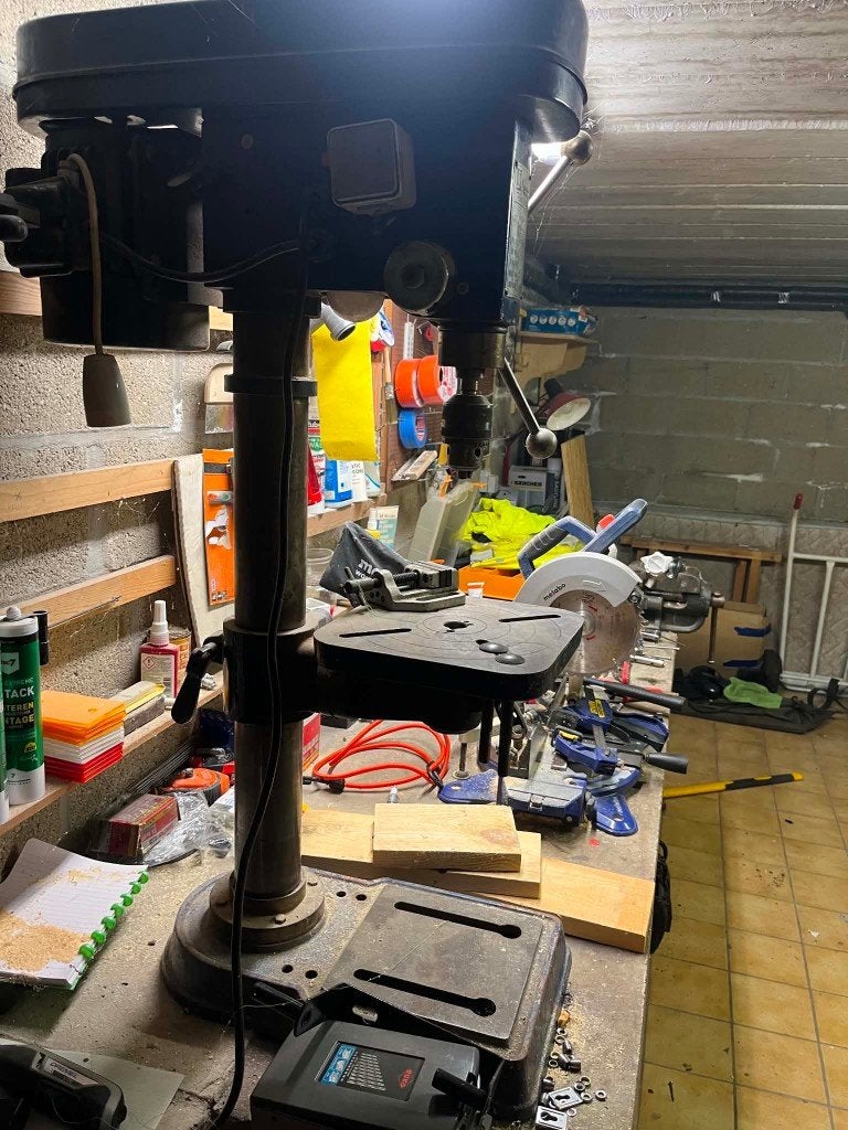 Kolomboormachine, Doe-het-zelf en Bouw, Ophalen, Gebruikt, Kolomboormachine