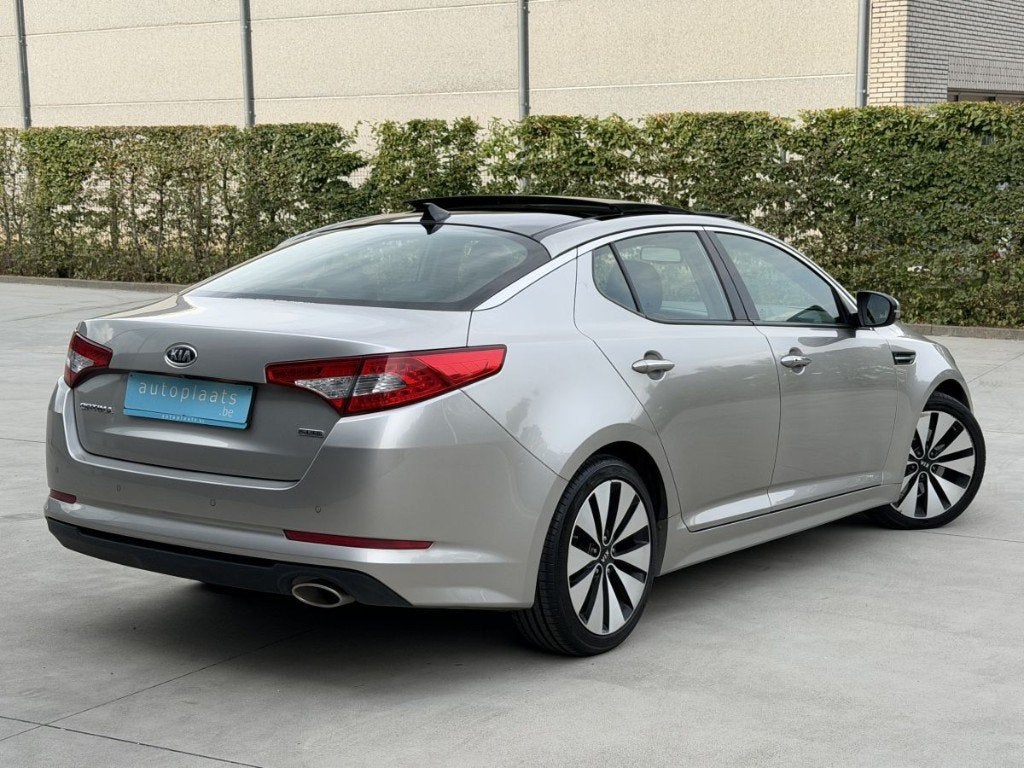 Kia Optima 1.7 CRDi Panorama Zetelkoeling Camera, 100 kW, USB, Zwart, 1685 cc