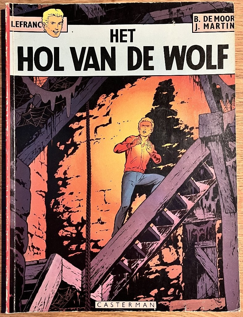 Lefranc - Het hol van de wolf - 4(1978) Strip, Boeken, Eén stripboek, Ophalen of Verzenden, Gelezen