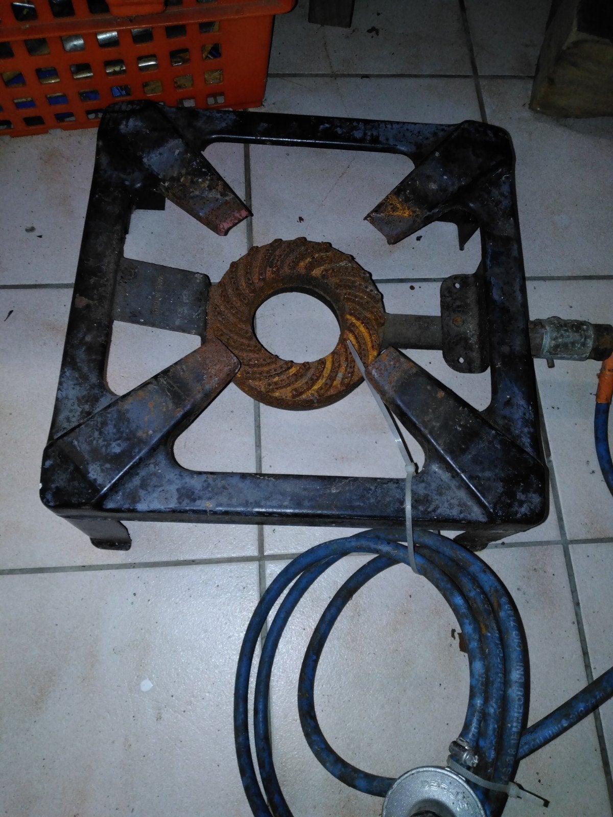 gas vuur voor grote ketels, Electroménager, Enlèvement, Gaz