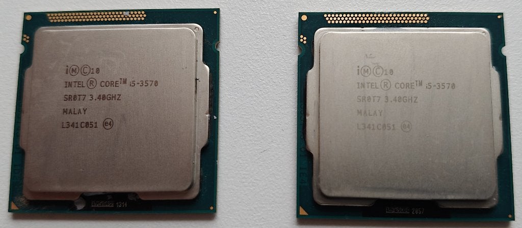 2x Intel Core i5-3570 processor, Computers en Software, Ophalen, Gebruikt, 4-core, Intel Core i5