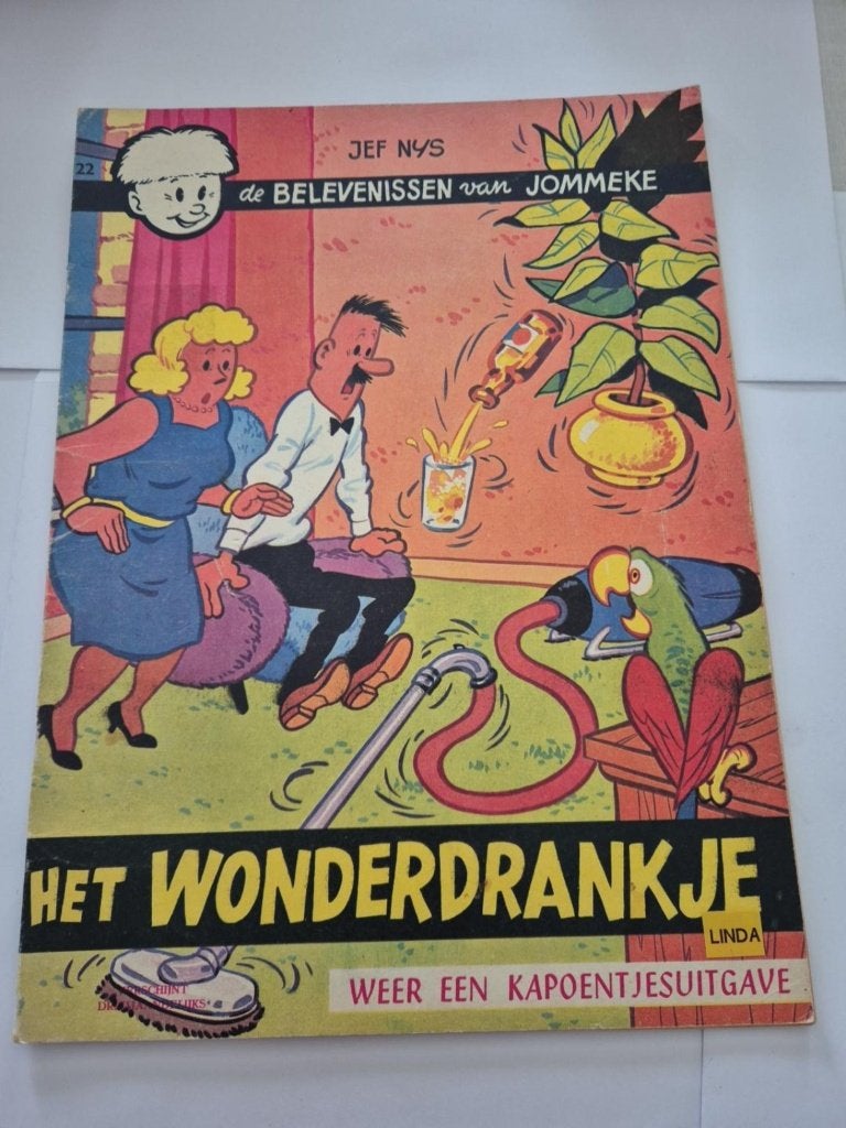 Jommeke nr. 22 – Het Wonderdrankj, Boeken, Eén stripboek, Verzenden, Gelezen
