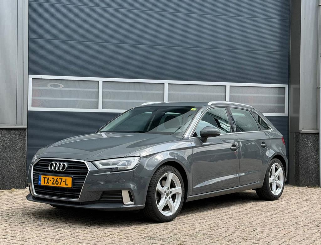 Audi A3 Sportback 30 TFSI Sport Lease Edition bj.2018 Autom|, Auto's, Automaat, Berline, Grijs, 117 g/km