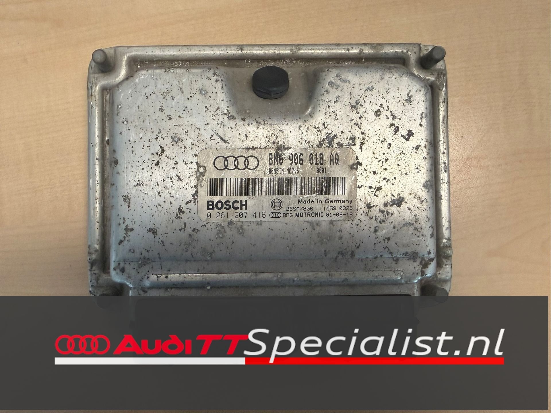 Motorregelapparaat ECU Computer Audi TT MK1 8N0906018AQ, -, Origine de la pièce connue, Audi, Utilisé