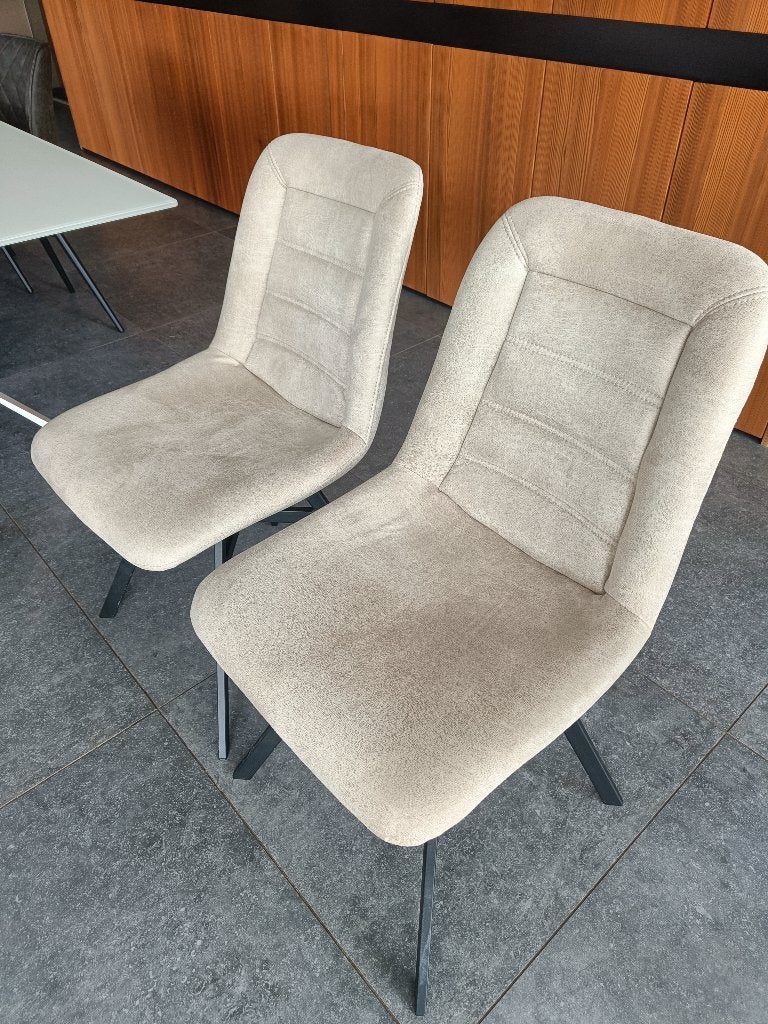 Claudia eetkamerstoelen (2 stuks) Chicago Toffee, Maison & Meubles, Chaises, Autres couleurs, Moderne, landelijke of industriële stijl