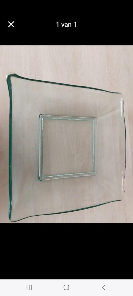 Borden, Ophalen, Zo goed als nieuw, Glas, Bord(en)