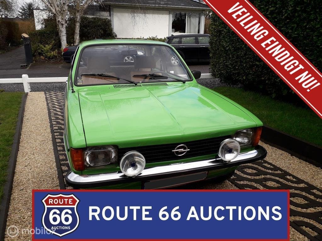 Opel Kadett C 1.2 S | 1978 | Route 66 Auctions, Auto's, Zwart, Bedrijf, Overige carrosserie, Opel