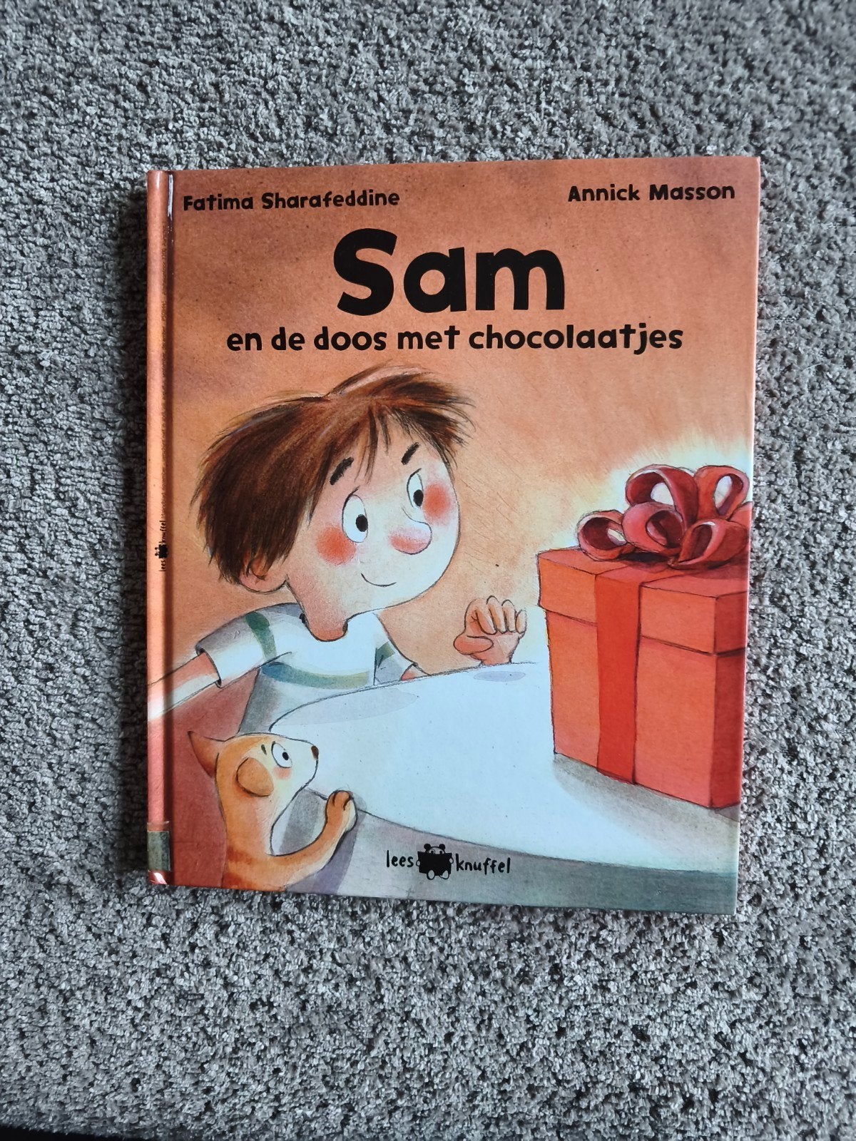Sam en de doos met chocolaatjes, Enlèvement