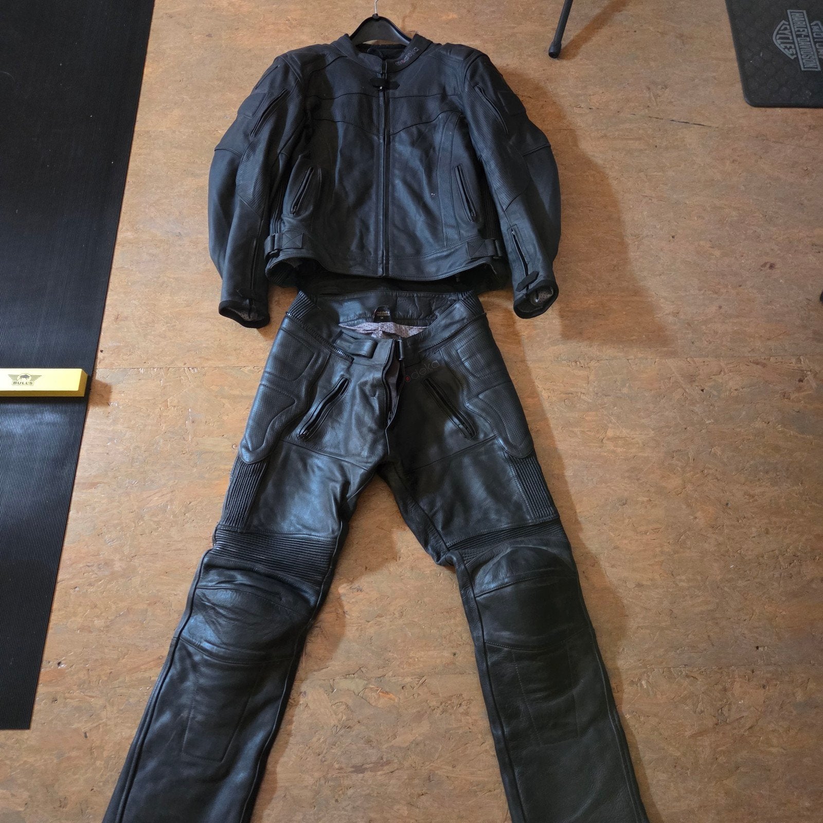 Lederen moto pak, Motoren, Kleding | Motorkleding, Ophalen