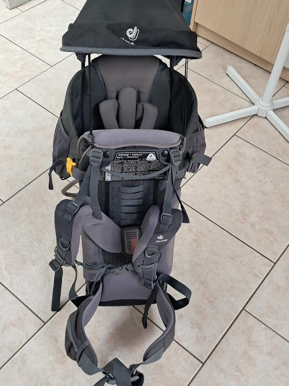 Rugdrager Deuter, Kinderen en Baby's, Babydragers en Draagdoeken, Zo goed als nieuw, Rug, Draagzak, Ophalen