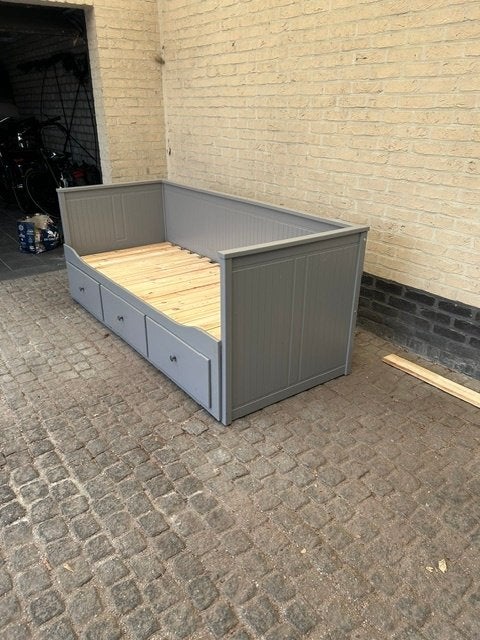 Bed 80x200 zonder matras, Huis en Inrichting, Slaapkamer | Bedden, Ophalen, Gebruikt, Eenpersoons, 80 cm