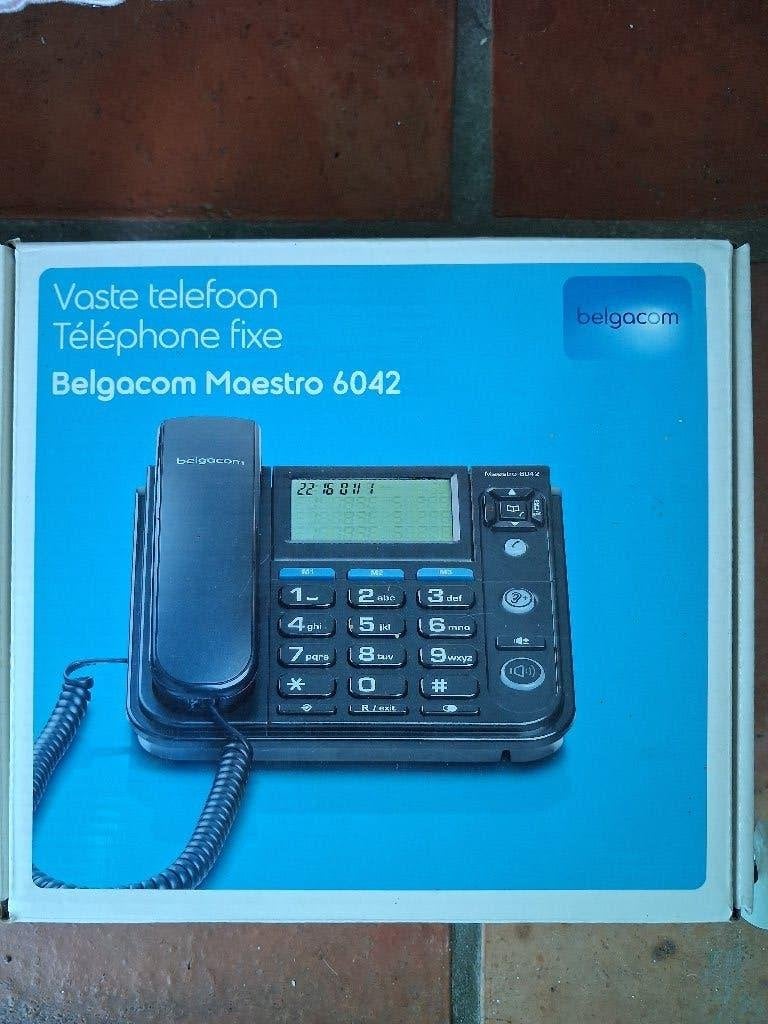 Téléphone fixe belgacom maestro 6042, Enlèvement, Comme neuf