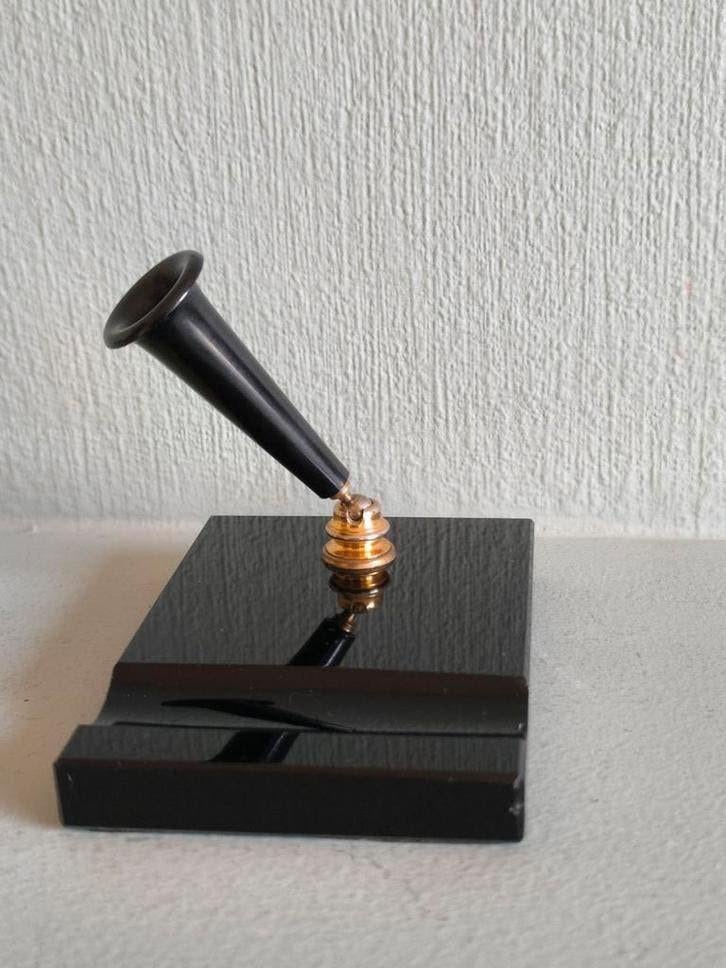 Stijlvolle vintage pennenstandaard, Antiek en Kunst, Ophalen of Verzenden