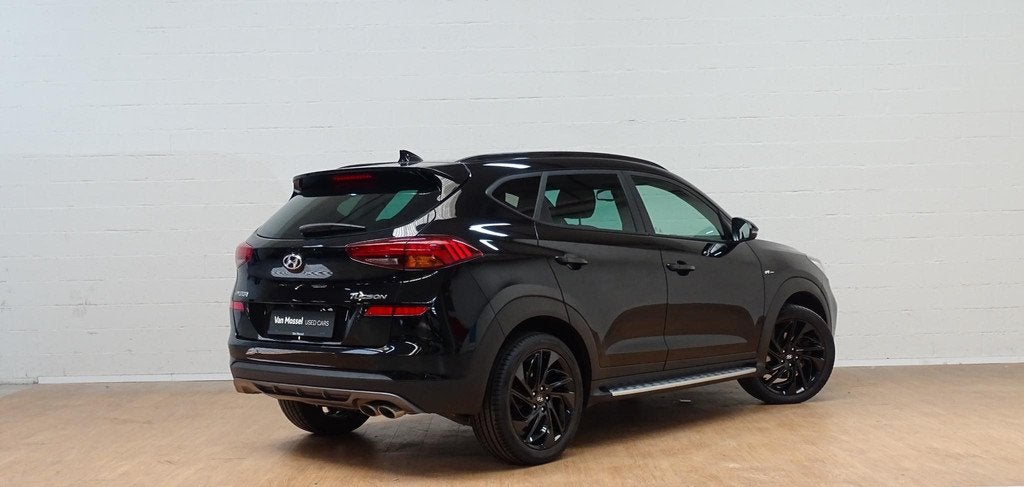 Hyundai Tucson 1.6 T-GDI 130kW DCT-7 Shine N-LINE, Auto's, Gebruikt, 4 cilinders, 1600 cc, Zwart
