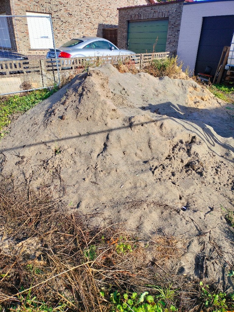 Gratis metszand, Ophalen