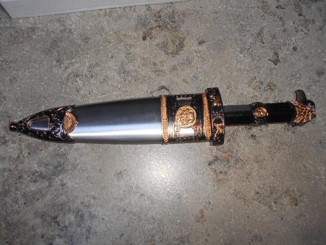 Decoratief hunting knife - dolk, Verzamelen, Ophalen of Verzenden