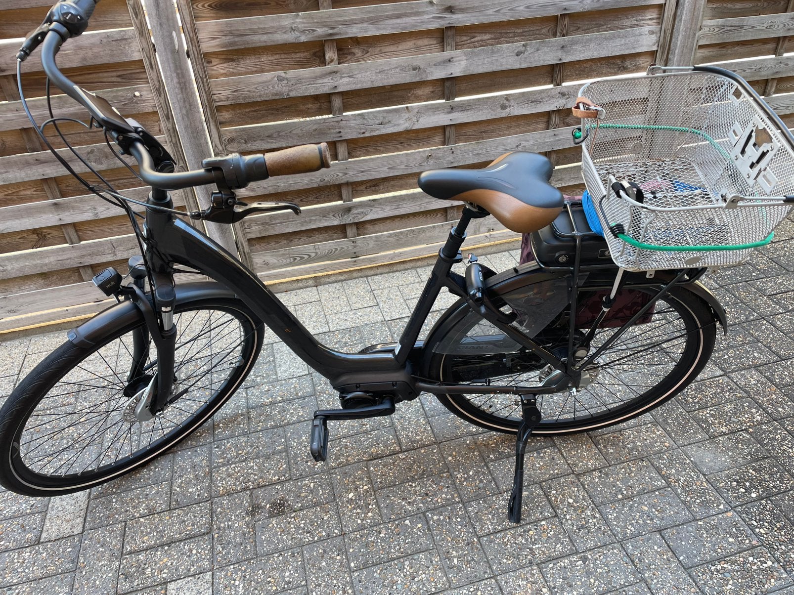 Giant elegancealu dames met middenmoter yamaha, 51 à 55 cm, 50 km par batterie ou plus, Enlèvement, Giant