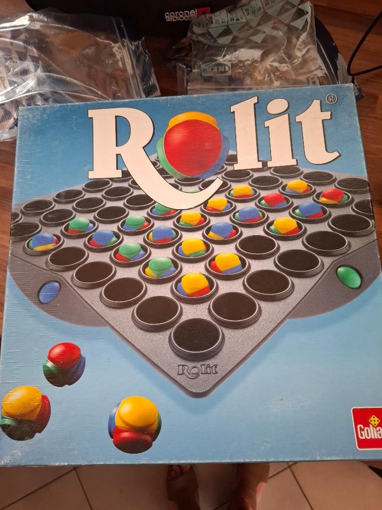 gezelschapsspel rollit, Hobby en Vrije tijd, Gezelschapsspellen | Bordspellen, Een of twee spelers, Ophalen of Verzenden, Gebruikt