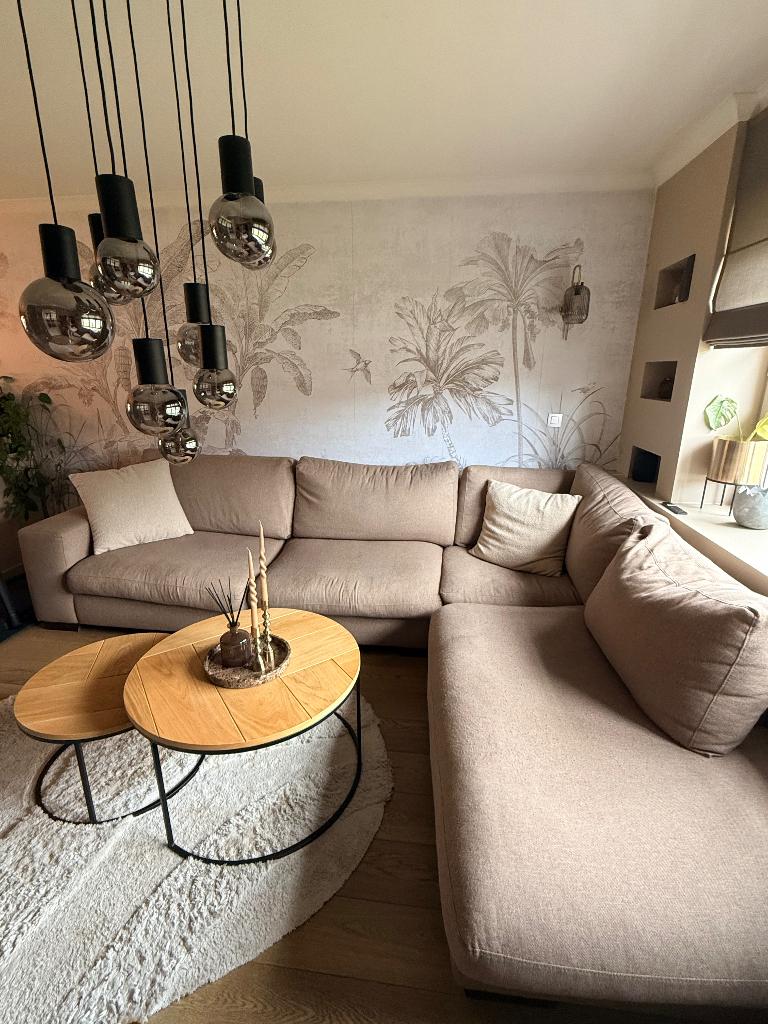 Grand siège d'angle, Maison & Meubles, Canapés | Salons, Utilisé, Banc d'angle, Quatre personnes ou plus, 300 cm ou plus, 100 à 125 cm