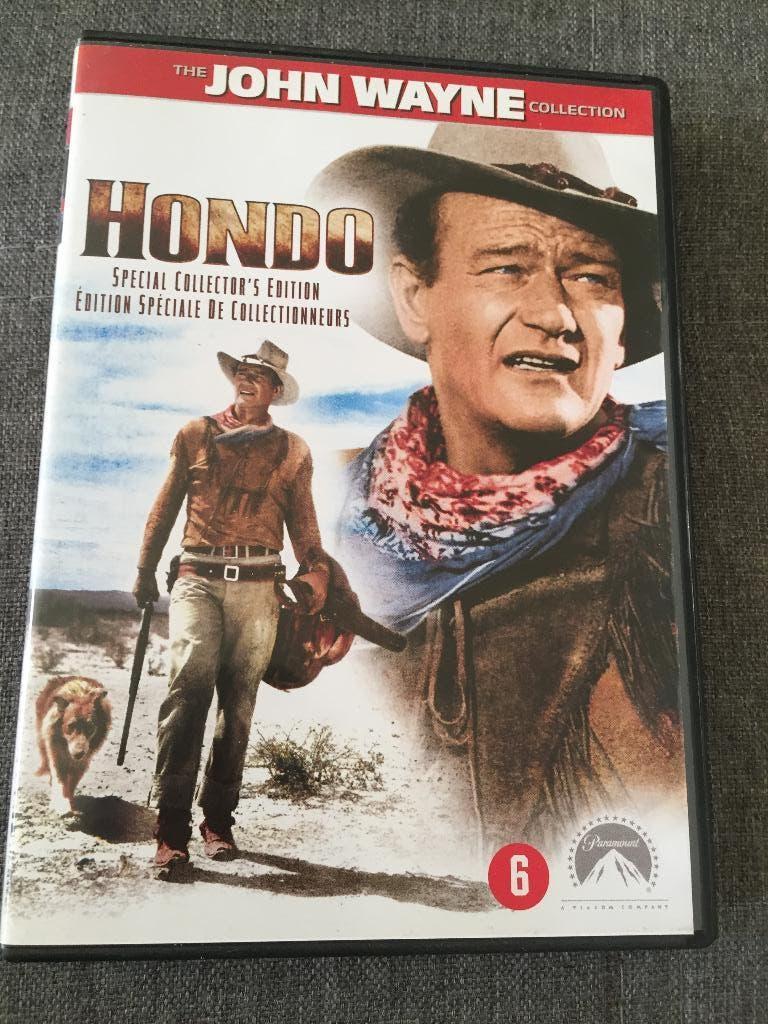 Dvd film (John Wayne) Hondo, Cd's en Dvd's, Dvd's | Klassiekers, Overige genres, Ophalen of Verzenden, Zo goed als nieuw, 1940 tot 1960