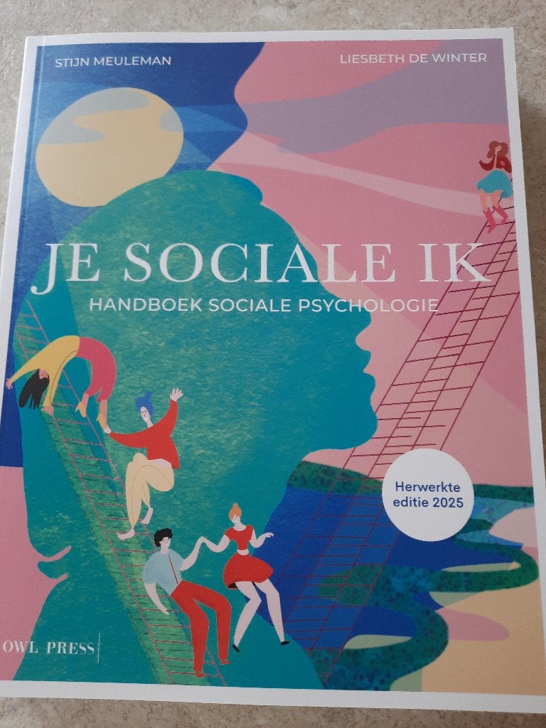 Je Sociale Ik, Handboek Sociale Psychologie, Neuf, Enlèvement ou Envoi, Stijn Meuleman; Liesbeth De Winter, Psychologie sociale