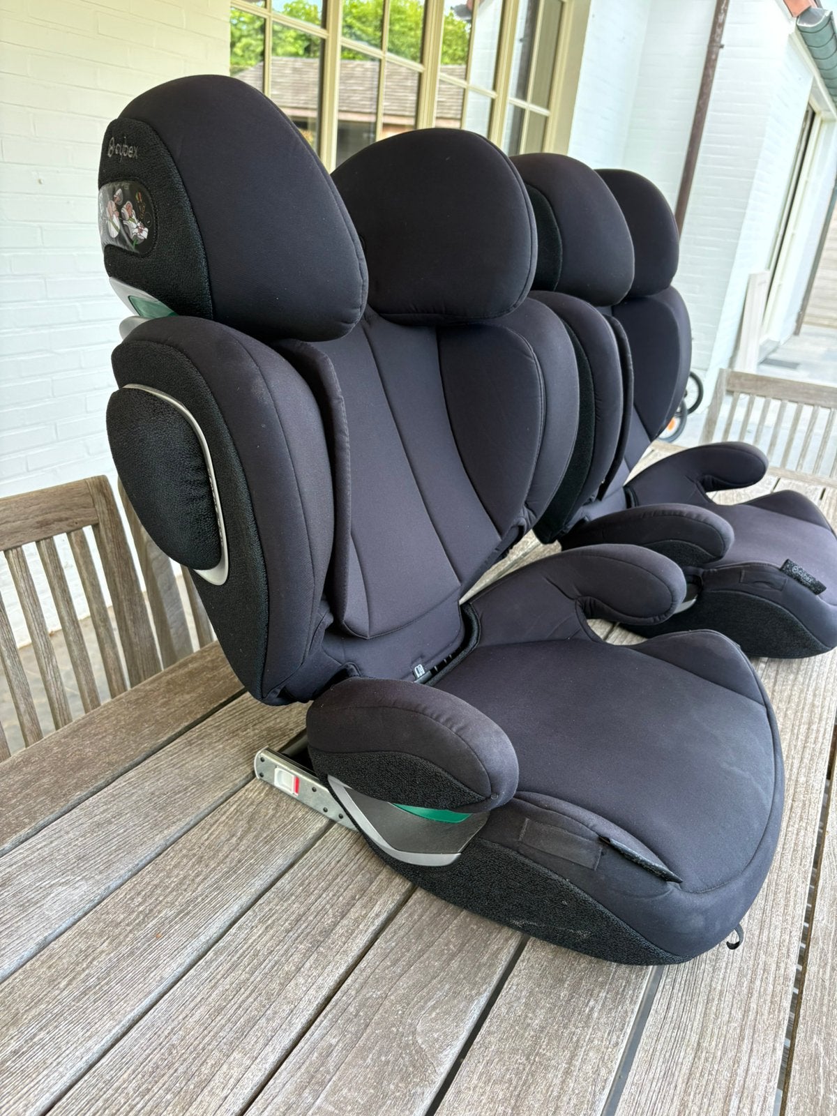2 x Cybex autostoel Solution Z I-size, Kinderen en Baby's, Ophalen, Gebruikt, Autogordel