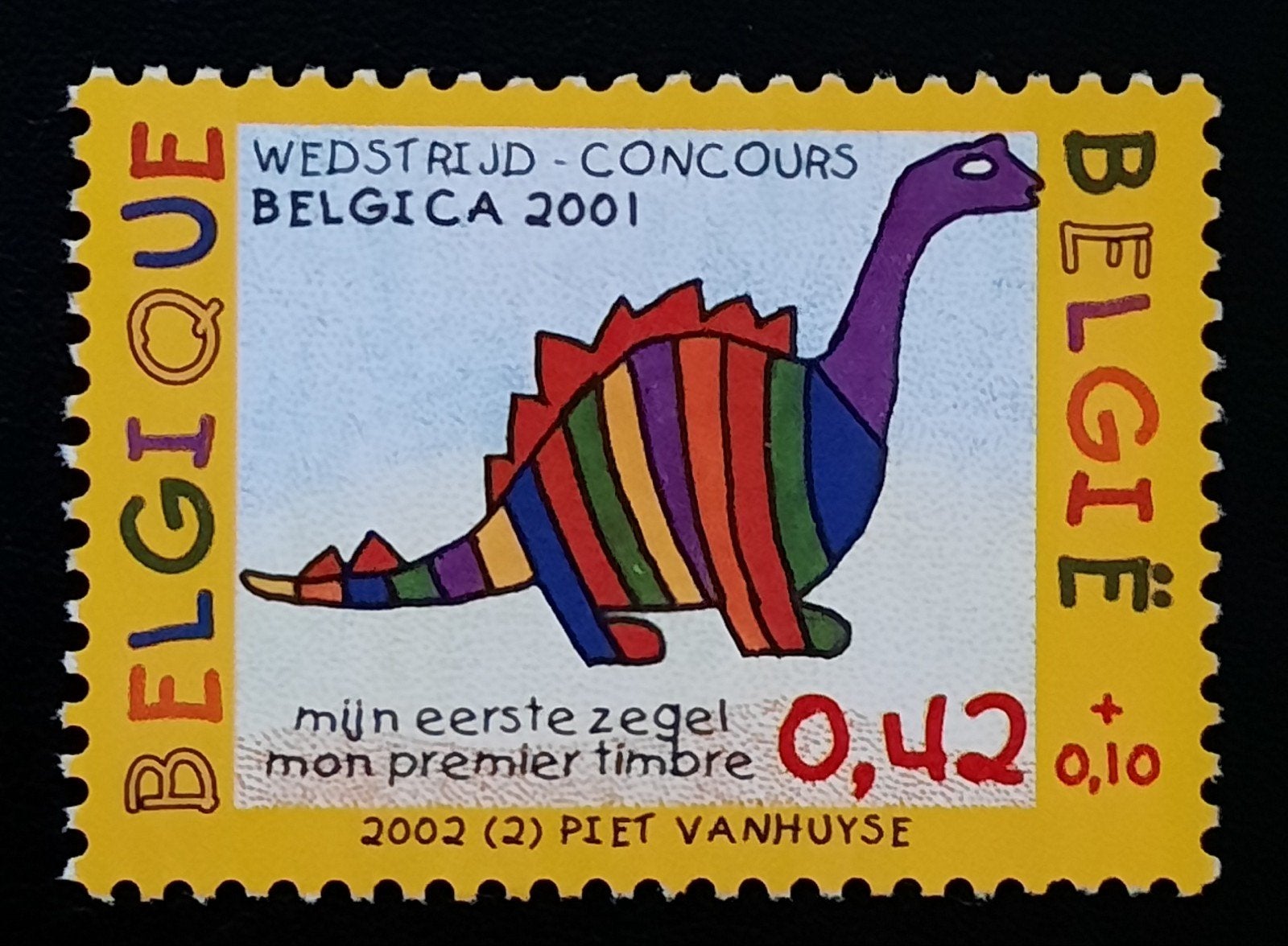 Belgique : COB 3056 ** Promotion de la philatélie 2002, Sans timbre, Neuf, Enlèvement ou Envoi, Non oblitéré