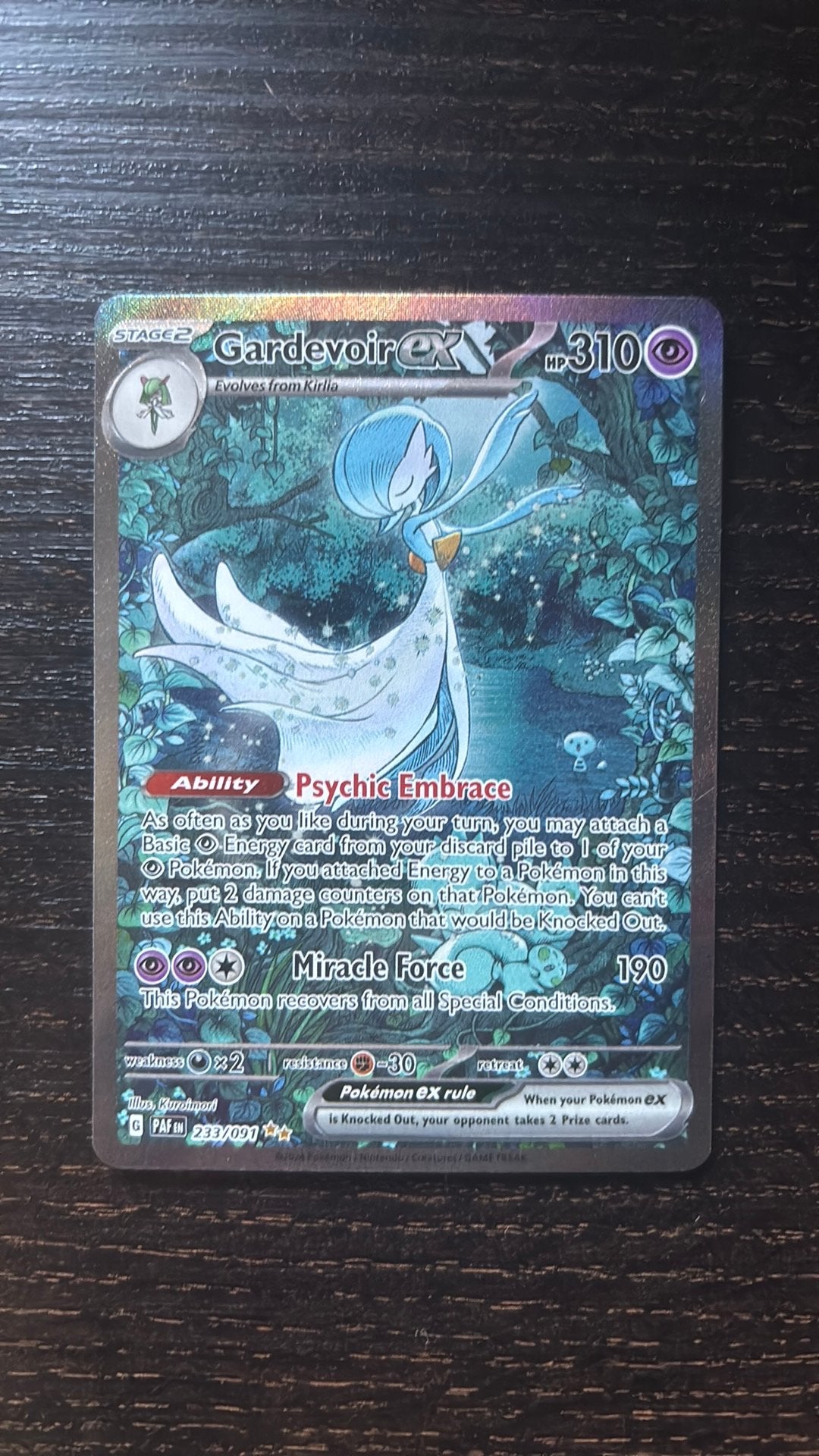Gardevoir Ex 233/091 SIR MINT. BUY OR TRADE, Ophalen, Nieuw