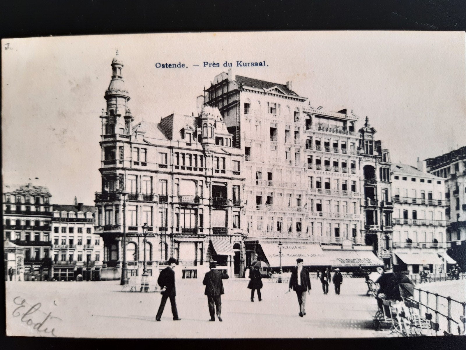 OSTENDE OSTENDE sur la DIGUE 1905 !, Enlèvement ou Envoi