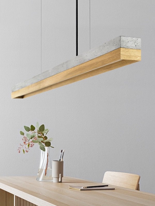 Design hanglamp GANTlights, Ophalen, Gebruikt, Hout, Design