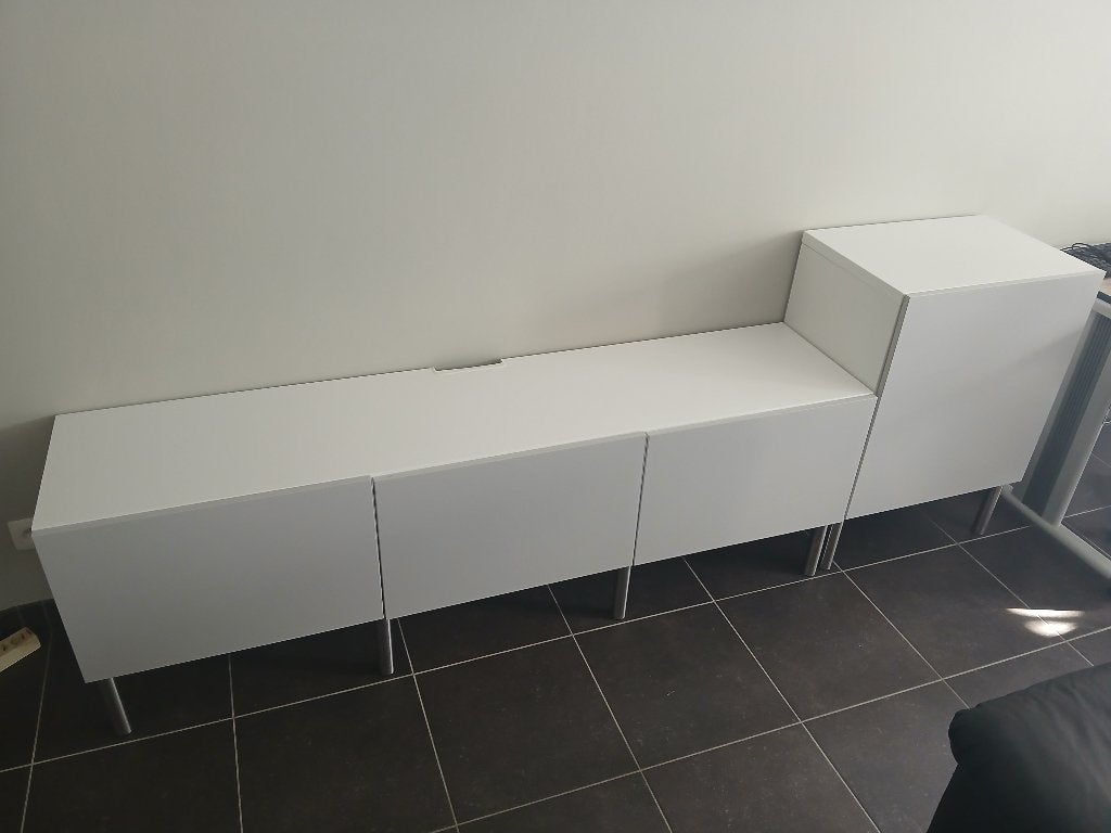 TV meubel + bijhorend kastje te koop, Ophalen, Zo goed als nieuw, Modern