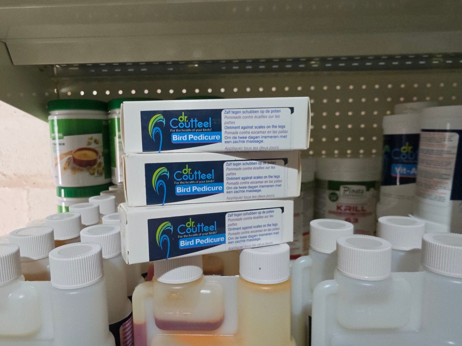 Bird Pedicure 10g - Zalf voor pootverzorging - Dr Coutteel, Ophalen