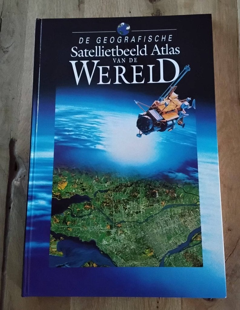 Atlas satellietbeelden, Livres, Atlas & Cartes géographiques, Enlèvement ou Envoi, Comme neuf, Monde