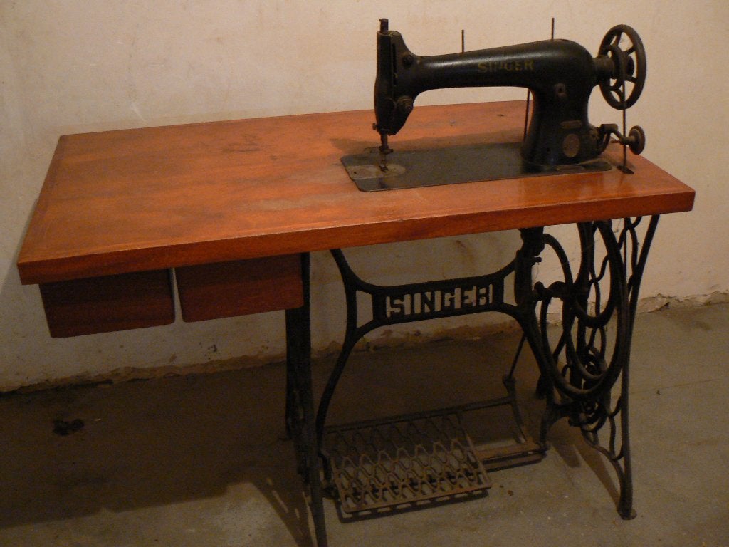 Naaimachine, Ophalen