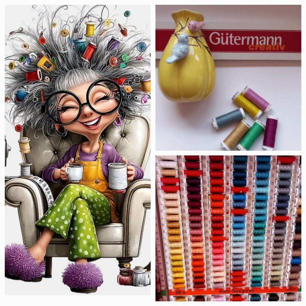 nieuwe klossen naaigaren merk gutermann, Hobby en Vrije tijd, Naaien en Fournituren, Ophalen of Verzenden, Nieuw, Garen of Naald(en)
