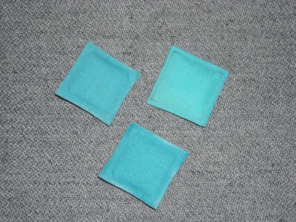 Lundby blauwe kussentjes, 3 stuks, Collections, Enlèvement ou Envoi, Utilisé