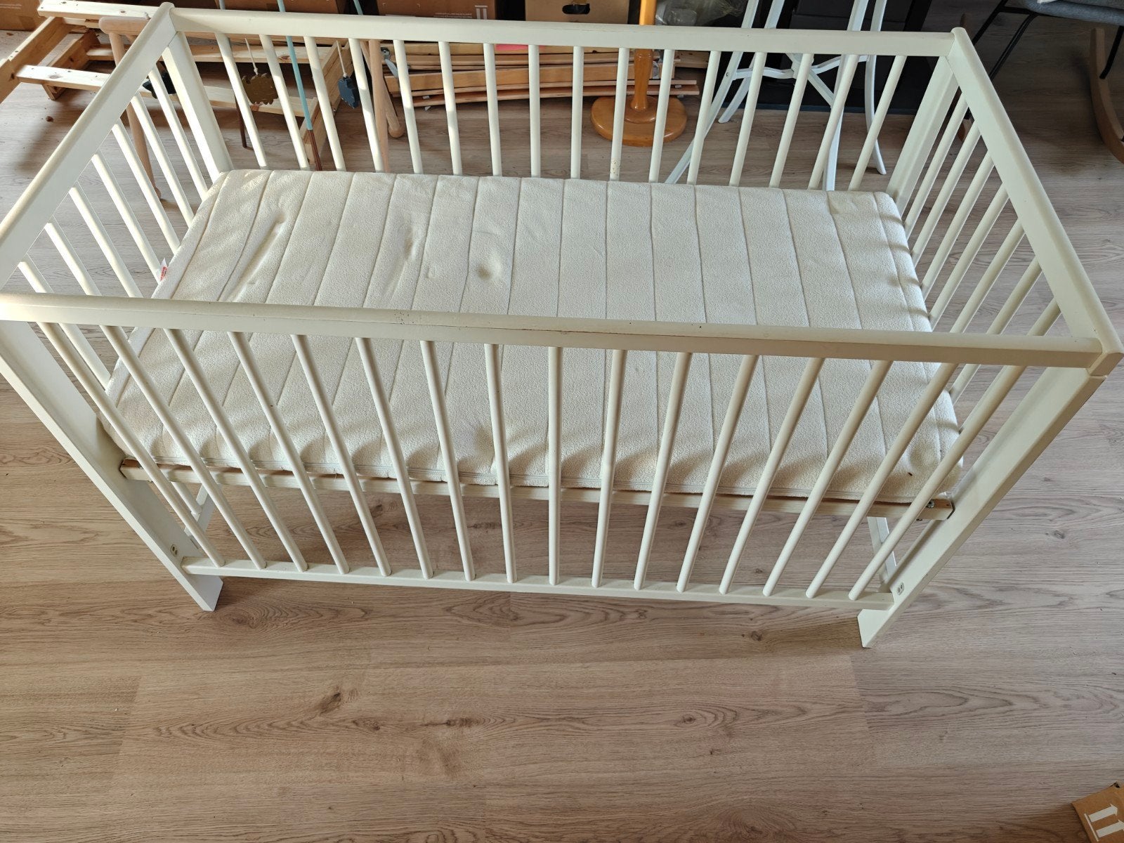 babybed IKEA, Enfants & Bébés, Enlèvement, Utilisé, Rectangulaire
