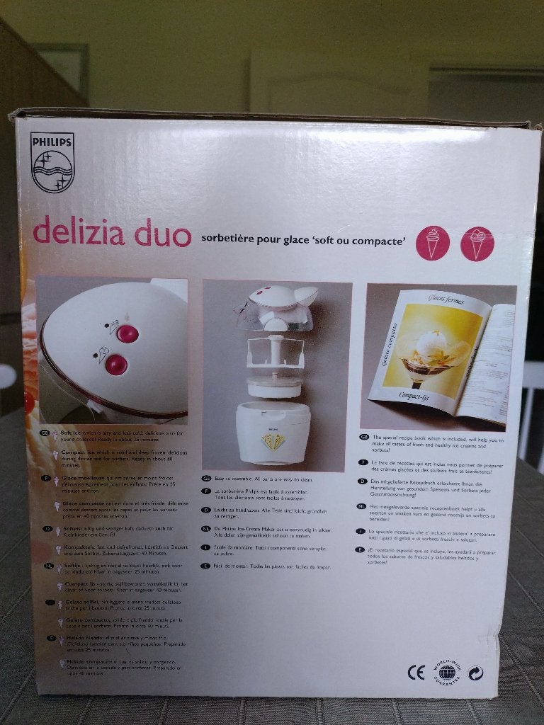 ijs cream maker, Ophalen, Zo goed als nieuw, Koelelement