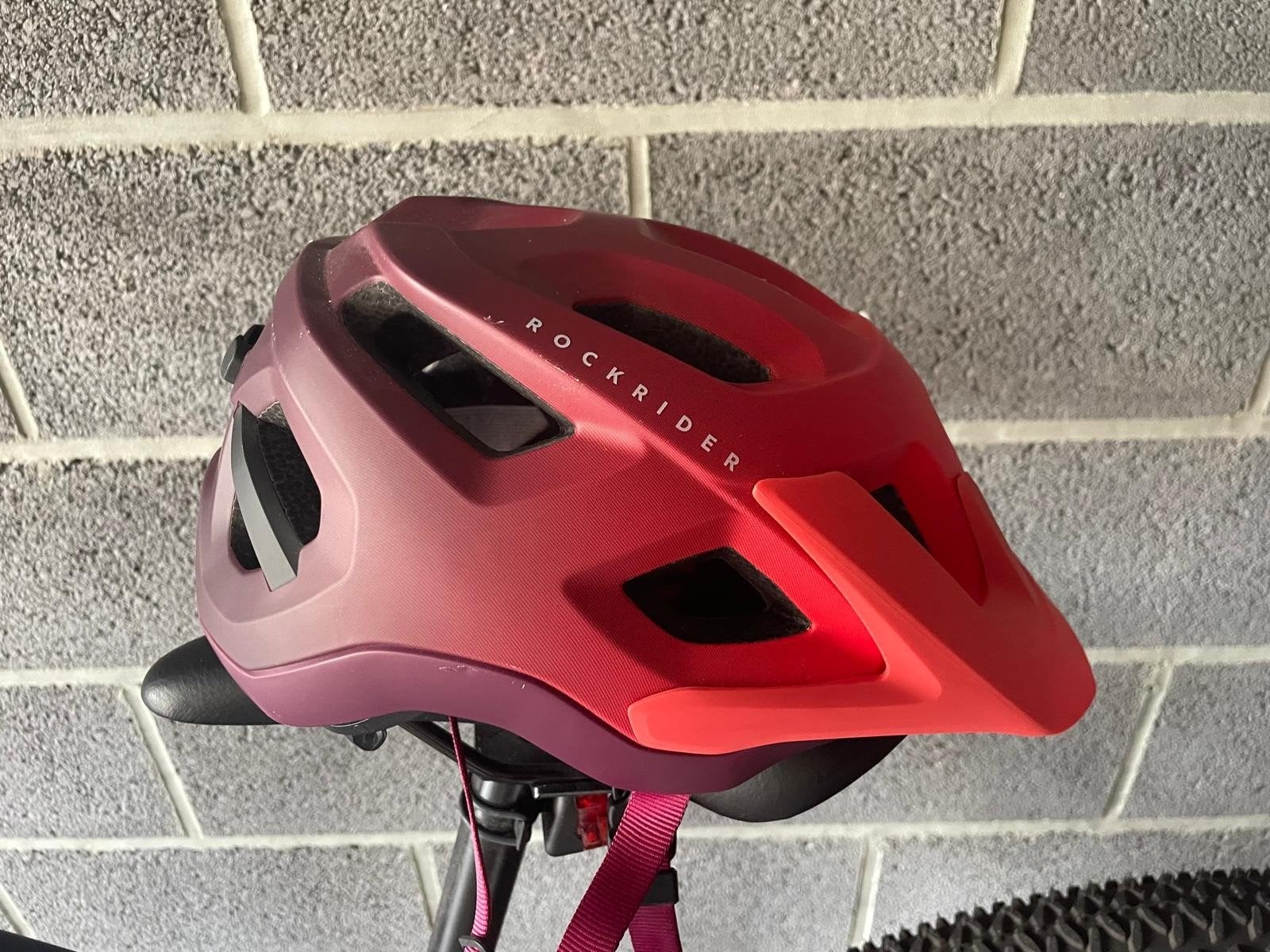Casque vélo rose Rockrider taille S, S, Nieuw, Ophalen of Verzenden, Rockrider