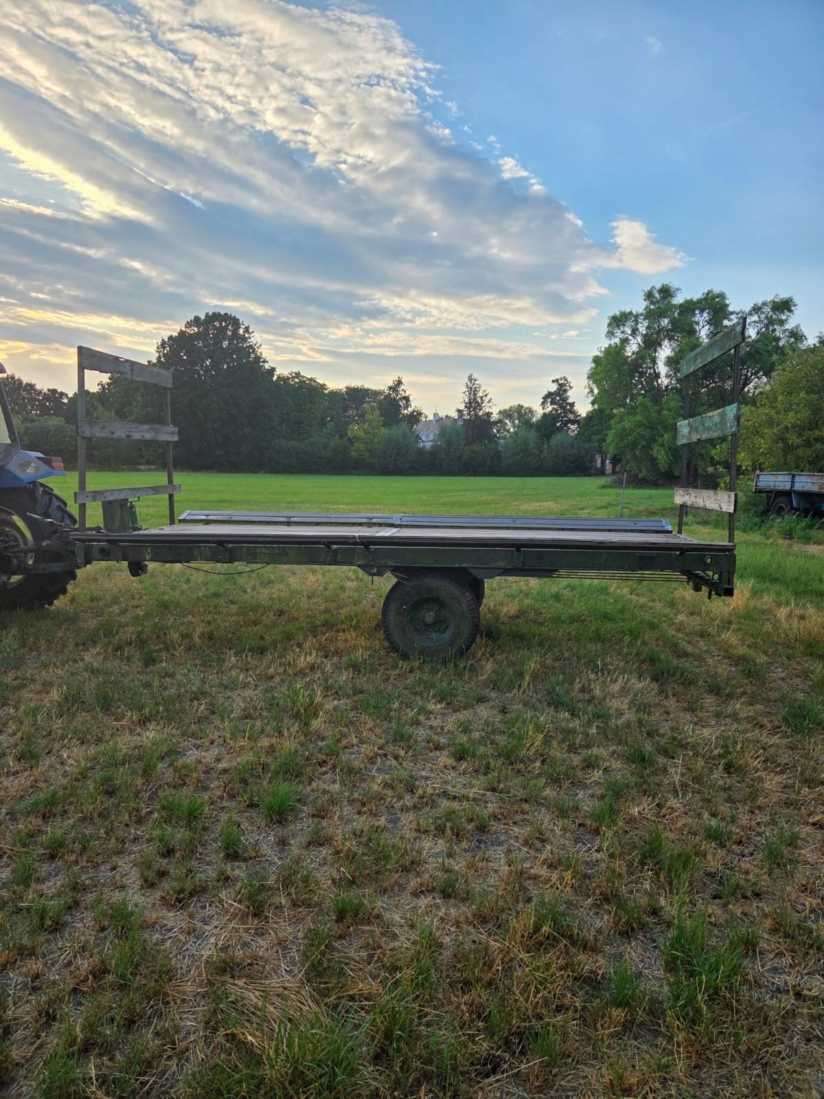 hooiwagentje plattewagen, Enlèvement