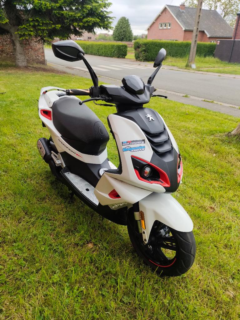 Scooter Speedfight 4 classe B, Fietsen en Brommers, Scooters | Peugeot, Ophalen, Tweetakt, Gebruikt, Klasse B (45 km/u)