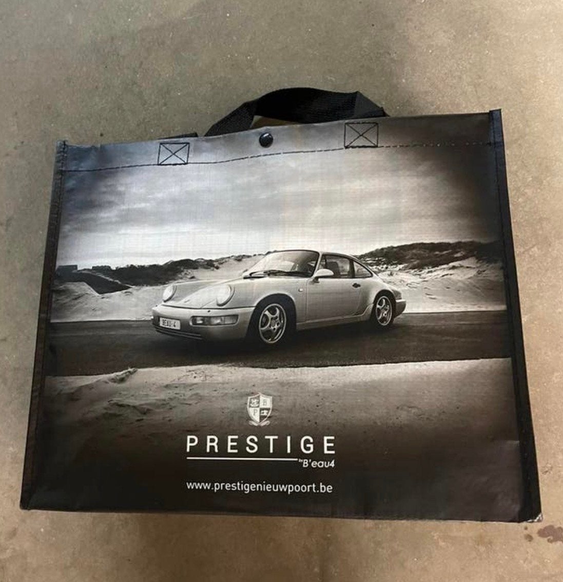 Porsche 'Prestige' Big Shopper, Handtassen en Accessoires, Ophalen of Verzenden, Zwart