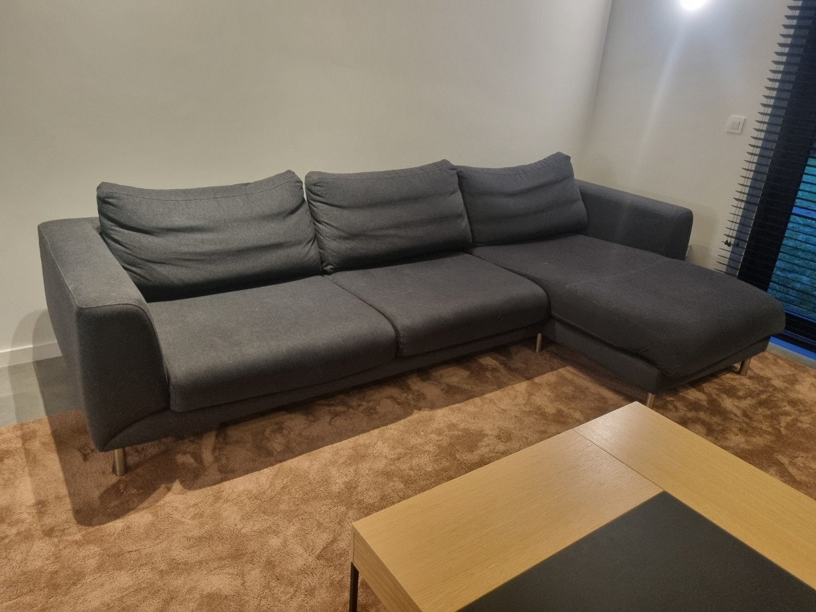 Zetel BoConcept - chaise longue, Maison & Meubles, Enlèvement, Utilisé, Tissus, Modern