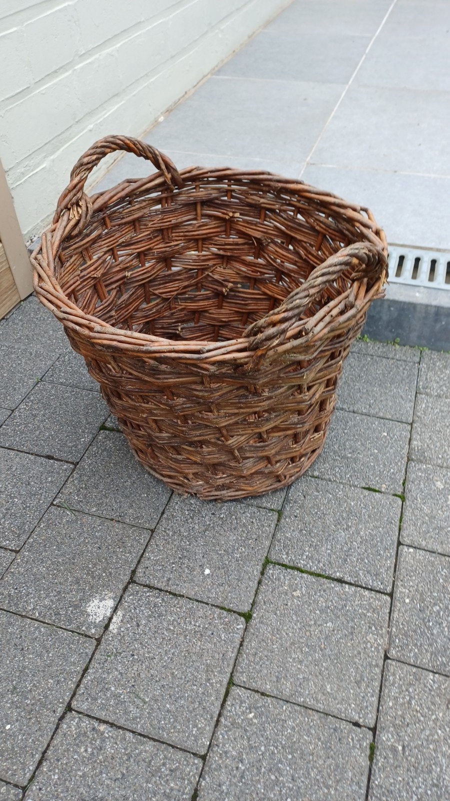 panier en osier, panier de cueillette, Enlèvement